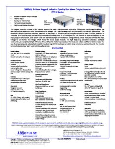 CTP-3K-3-Phase-DC-AC-sine-wave-inverters - ABSOPULSE Electronics Ltd