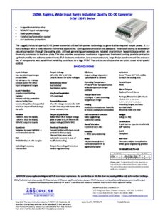 DCW-150-F1-wide-input-range-DC-DC-converters-150W - ABSOPULSE ...