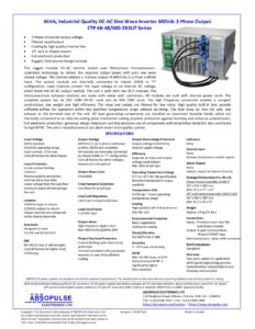 CTP-6K-2X3U7-Single-Phase-to-3-Phase-DC-AC-sine-wave-inverter-6000W ...